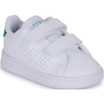 Baskets basses adidas Advantage blanches Pointure 25 avec un talon jusqu'à 3cm classiques pour enfant en promo 