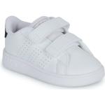 Baskets basses adidas Advantage blanches Pointure 24 avec un talon jusqu'à 3cm look casual pour garçon en promo 