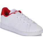 Baskets basses adidas Advantage blanches Pointure 40 avec un talon jusqu'à 3cm look casual pour garçon en promo 