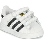 Baskets basses adidas Superstar blanches Pointure 25 avec un talon jusqu'à 3cm look casual pour enfant 