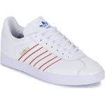 Baskets basses adidas Gazelle blanches en cuir Pointure 46,5 avec un talon jusqu'à 3cm look casual pour femme 