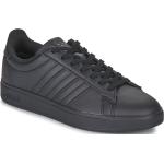 Baskets basses adidas Court noires Pointure 46,5 avec un talon jusqu'à 3cm classiques pour femme en promo 