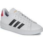 Baskets basses adidas Court blanches Pointure 40 look casual pour homme en promo 