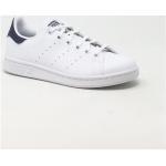 Chaussures casual adidas Stan Smith blanches avec un talon jusqu'à 3cm look casual en solde 