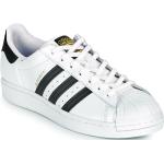 Chaussures adidas Superstar blanches Pointure 48 avec un talon jusqu'à 3cm look casual en solde 