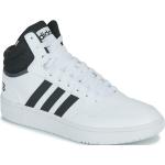 Baskets montantes adidas Hoops blanches Pointure 44 look casual pour homme en promo 