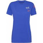 T-shirts adidas Marathon bleus en coton à motif Berlin Licence BMW à col rond Taille XS pour femme 