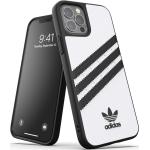 Coques & housses iPhone 12 adidas blanches en cuir synthétique 