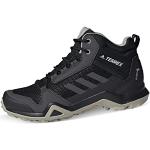 adidas Femme Terrex AX3 Mid Gore-TEX Hiking Chaussure de Piste d'athlétisme, Core Black/DGH Solid Metal Grey, Numeric_36 EU
