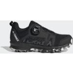 Chaussures de randonnée adidas Terrex Agravic noires en fil filet look fashion 