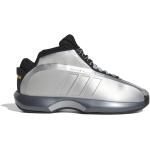 Chaussures de basketball  adidas Crazy argentées Pointure 40 avec un talon jusqu'à 3cm pour homme en promo 