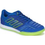 Chaussures de football & crampons adidas bleues en cuir Pointure 40 avec un talon jusqu'à 3cm pour femme en promo 
