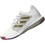 Chaussures de volley-ball adidas Crazyflight blanches à lacets Pointure 38 classiques pour femme 