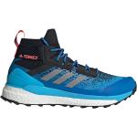 Chaussures de randonnée adidas Terrex Free Hiker bleues en caoutchouc étanches Pointure 42,5 pour homme 