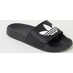 Claquettes de piscine adidas Adilette noires à logo pour homme 