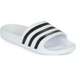 Claquettes de piscine adidas Adilette blanches Pointure 43 pour femme en promo 