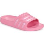 Claquettes de piscine adidas Adilette roses Pointure 39 avec un talon jusqu'à 3cm pour femme en promo 