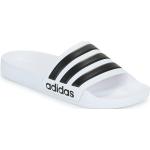Claquettes de piscine adidas Adilette blanches Pointure 47,5 avec un talon jusqu'à 3cm pour homme en promo 