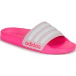 Claquettes de piscine adidas Adilette roses Pointure 37 avec un talon jusqu'à 3cm pour enfant en promo 