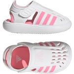 Sandales outdoor adidas Sportswear blanches Pointure 23,5 look sportif pour enfant 