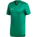 T-shirts adidas Condivo verts en polyester respirants à manches courtes Taille S pour homme en promo 