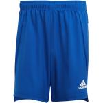 Shorts de sport adidas Condivo bleus en polyester respirants Taille S pour homme en promo 