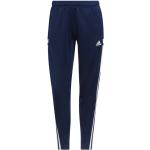 Pantalons de sport adidas Condivo bleus en polyester respirants Taille XS W34 L36 pour femme en promo 