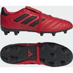 Chaussures de football & crampons rouges en cuir à lacets Pointure 40 classiques 