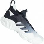 Chaussures de basketball  adidas Court bleues à rayures en caoutchouc Pointure 41,5 classiques 