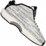 Chaussures de basketball  adidas Crazy grises à rayures en caoutchouc Pointure 41,5 classiques pour homme 