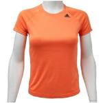 T-shirts adidas orange Taille S pour femme 