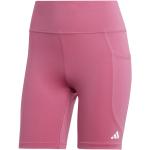 Shorts de running adidas roses en polyester respirants Taille XS pour femme en promo 