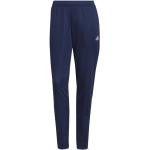 Pantalons de sport adidas Entrada bleus en polyester respirants Taille XXS W26 L28 pour femme en promo 