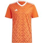 T-shirts adidas orange en polyester à manches courtes respirants à manches courtes Taille M pour homme en promo 