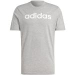 T-shirts de sport adidas Essentials gris en jersey avec broderie à manches courtes Taille XL look fashion pour homme en promo 