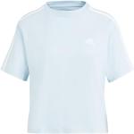 T-shirt courts adidas Essentials bleus en jersey Taille XL look fashion pour femme 