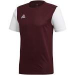 Adidas ESTRO 19 JSY T- T-shirt Homme, Maroon/White, FR : S (Taille Fabricant : S)