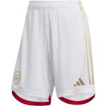 Shorts de football blancs en polyester Arsenal FC respirants Taille XS 