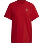 adidas FC Bayern München t-shirt femmes rouge 2XS (26-28)