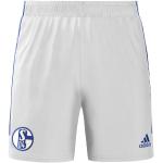 Shorts de football adidas blancs FC Schalke 04 respirants Taille XXL 