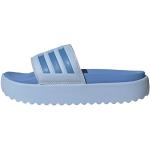 Tongs  adidas Adilette bleues en polyuréthane Pointure 39,5 classiques pour femme en promo 
