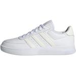 Baskets à lacets adidas blanches en fibre synthétique à lacets Pointure 36,5 look casual pour femme en promo 