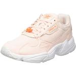 adidas Femme Falcon Sneaker, Pink Tint/Pink Tint/Signal Orange, 37 1/3 EU