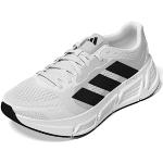 Chaussures de running adidas Questar blanches à lacets Pointure 44 avec un talon jusqu'à 3cm look fashion pour femme 