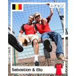 Maillots de la Belgique adidas Performance rouges Taille S classiques 