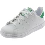 adidas Garçon Unisex Kinder Stan Smith Sneaker, Cloud White/Green, Numeric_34 EU