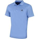 Polos de golf adidas Golf bleus en polyester Taille S look fashion pour homme 