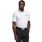 Polos de golf adidas Golf blancs en polyester respirants Taille L look fashion pour homme 