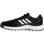 Chaussures de golf adidas Golf noires en microfibre imperméables Pointure 44 look fashion pour homme en promo 