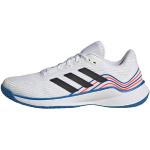 Chaussures de volley-ball adidas Royal blanches en caoutchouc Pointure 39 look fashion pour homme en promo 
